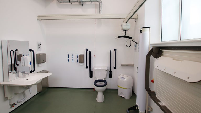 Changing places facility at Hardwick
